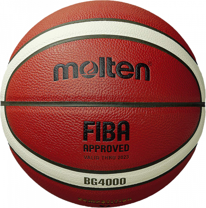 Molten - Basketball Model 4000 (Gf) Sz.7 - Orange & blanc